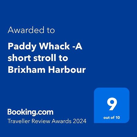 דירות Paddy Whack -A Short Stroll To Brixham Harbour מראה חיצוני תמונה